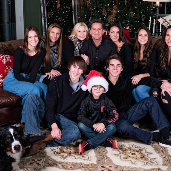 Dayton Family Christmas Portrait Photography