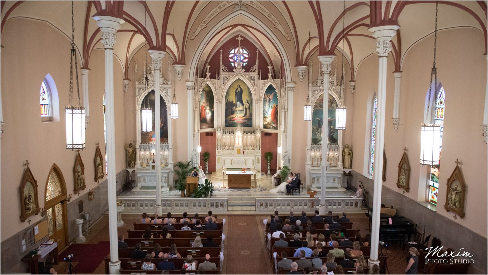 Holy Cross Immaculata Cincinnati Wedding Ceremony