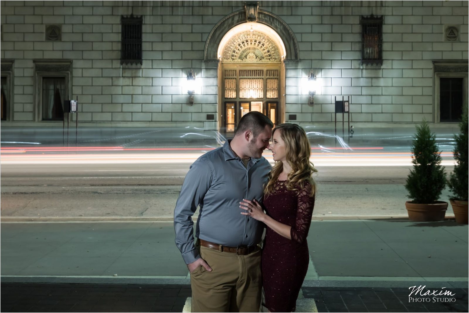 Masonic Temple Cincinnati PG Gardens Engagement