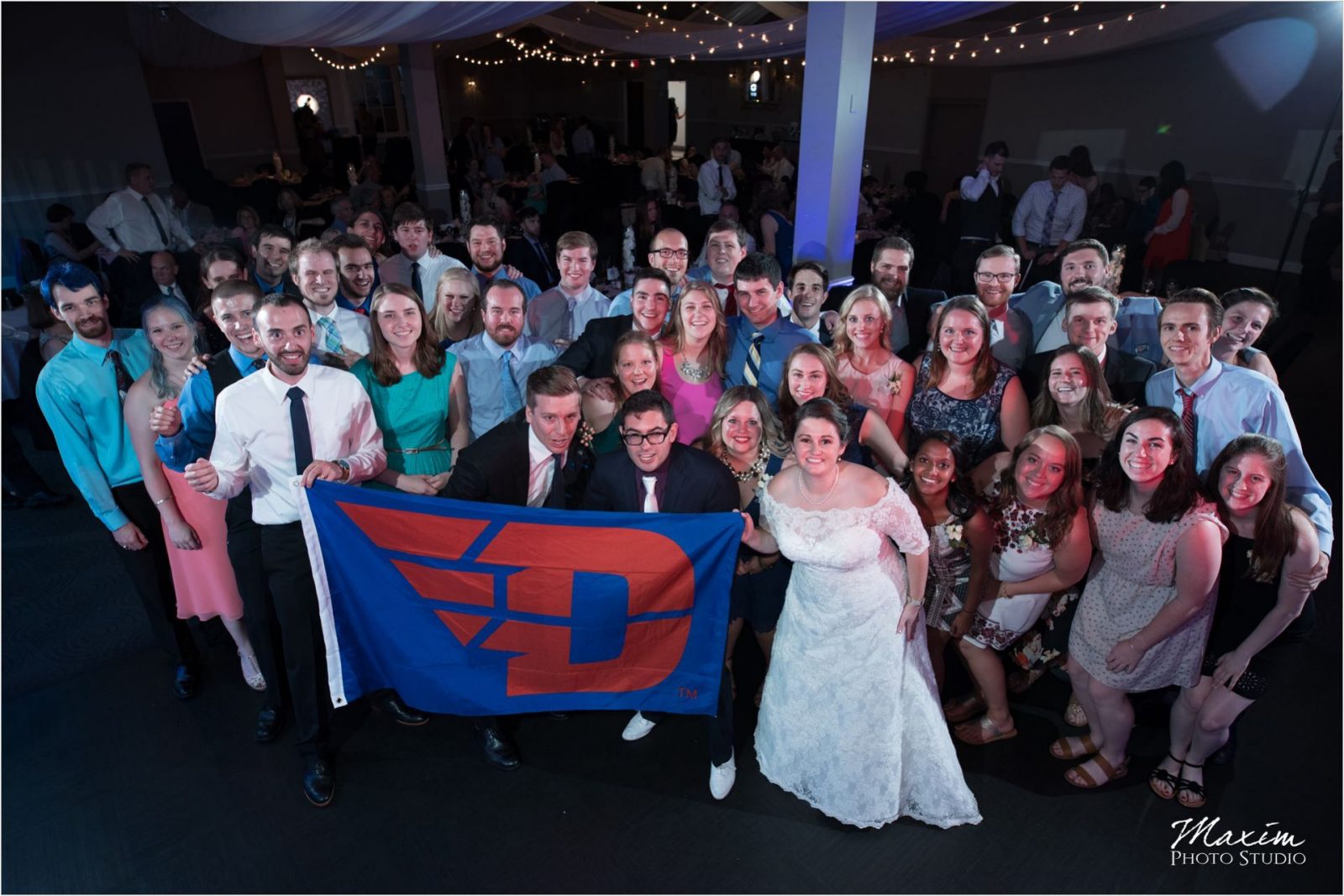 University of Dayton Madison Event Center Wedding Photography Reception