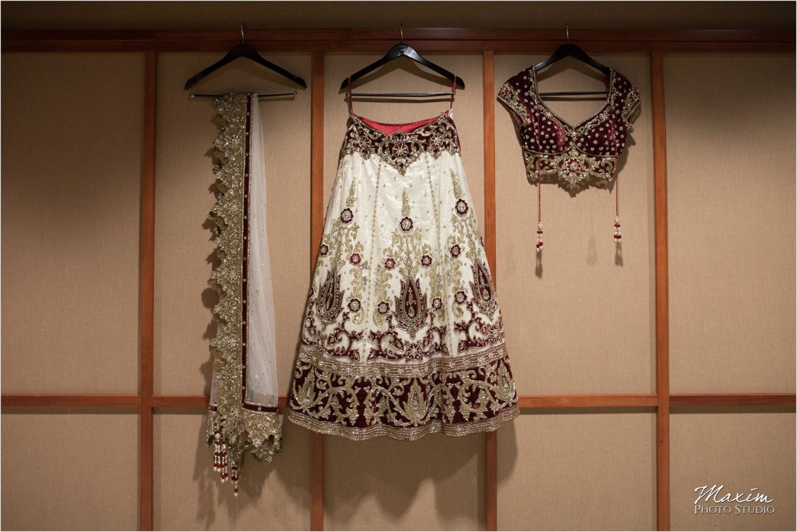 Savannah Center Indian Wedding Bridal Lehenga Choli with Dupatta