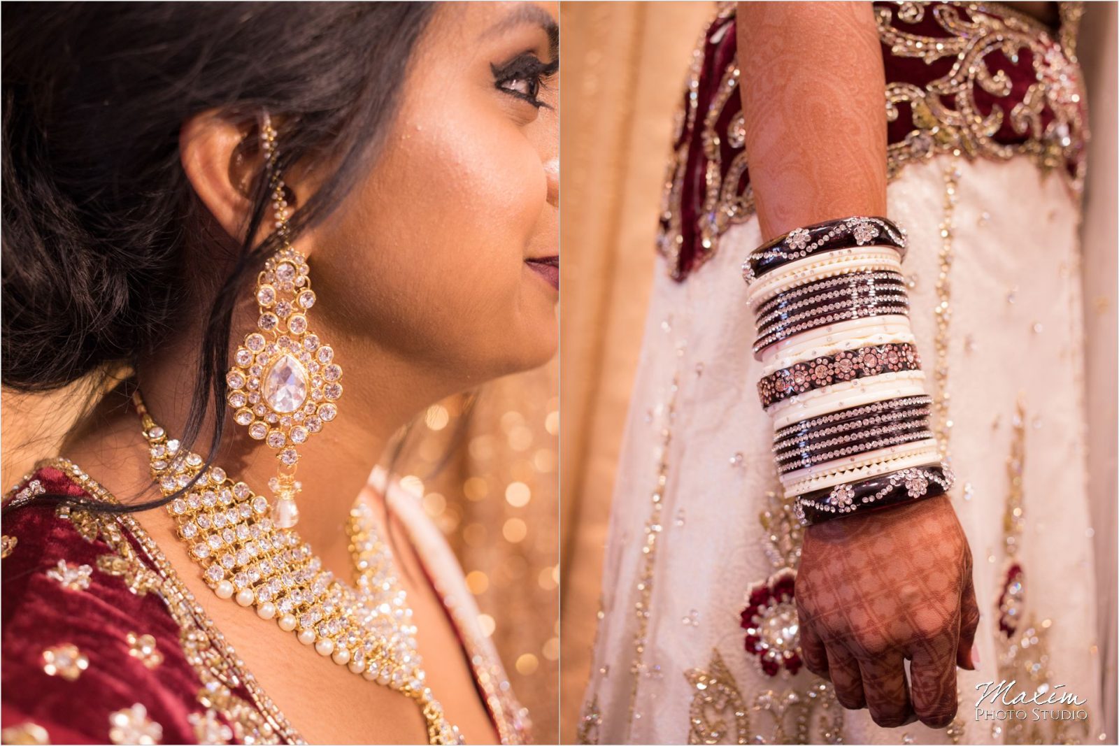 Savannah Center Indian Wedding Bride Preparations