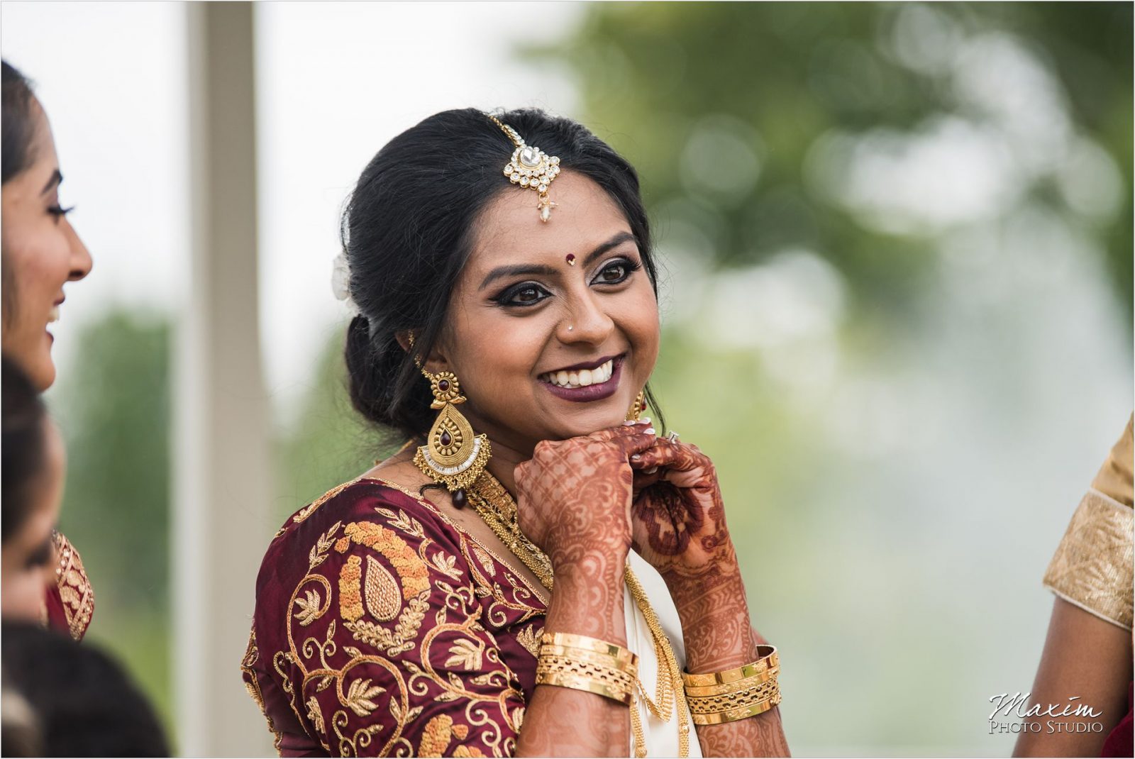 Savannah Center Cincinnati Indian Wedding Photography Bride