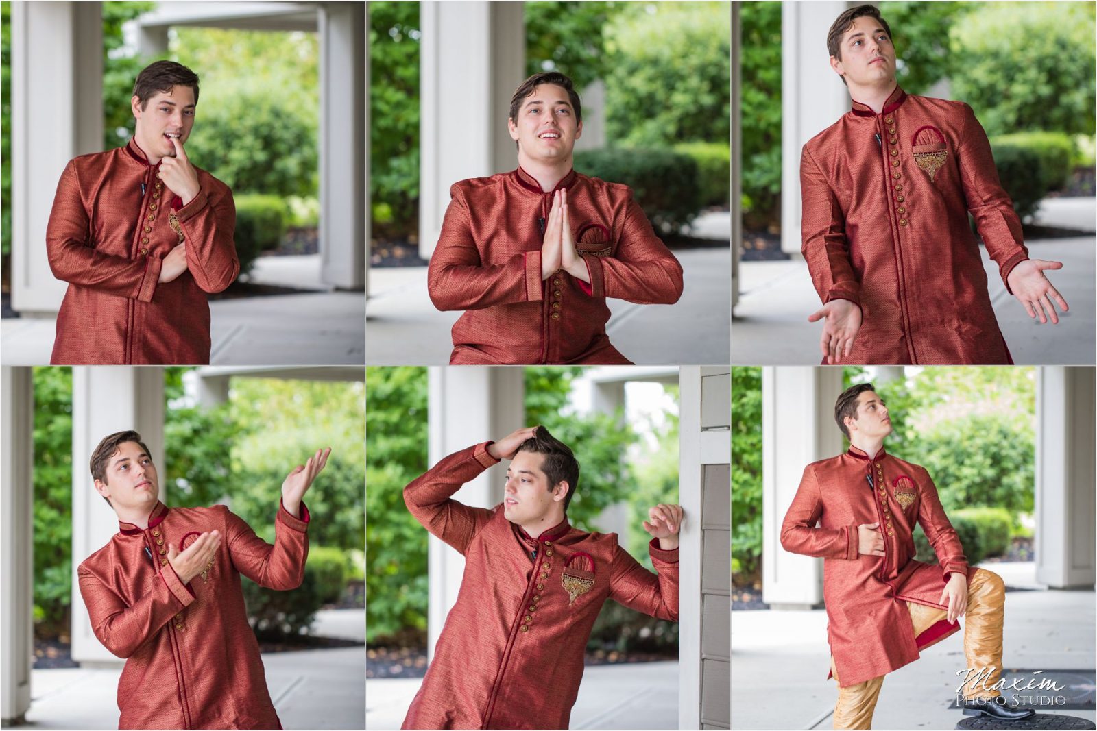 Savannah Center Cincinnati Indian Wedding Groom