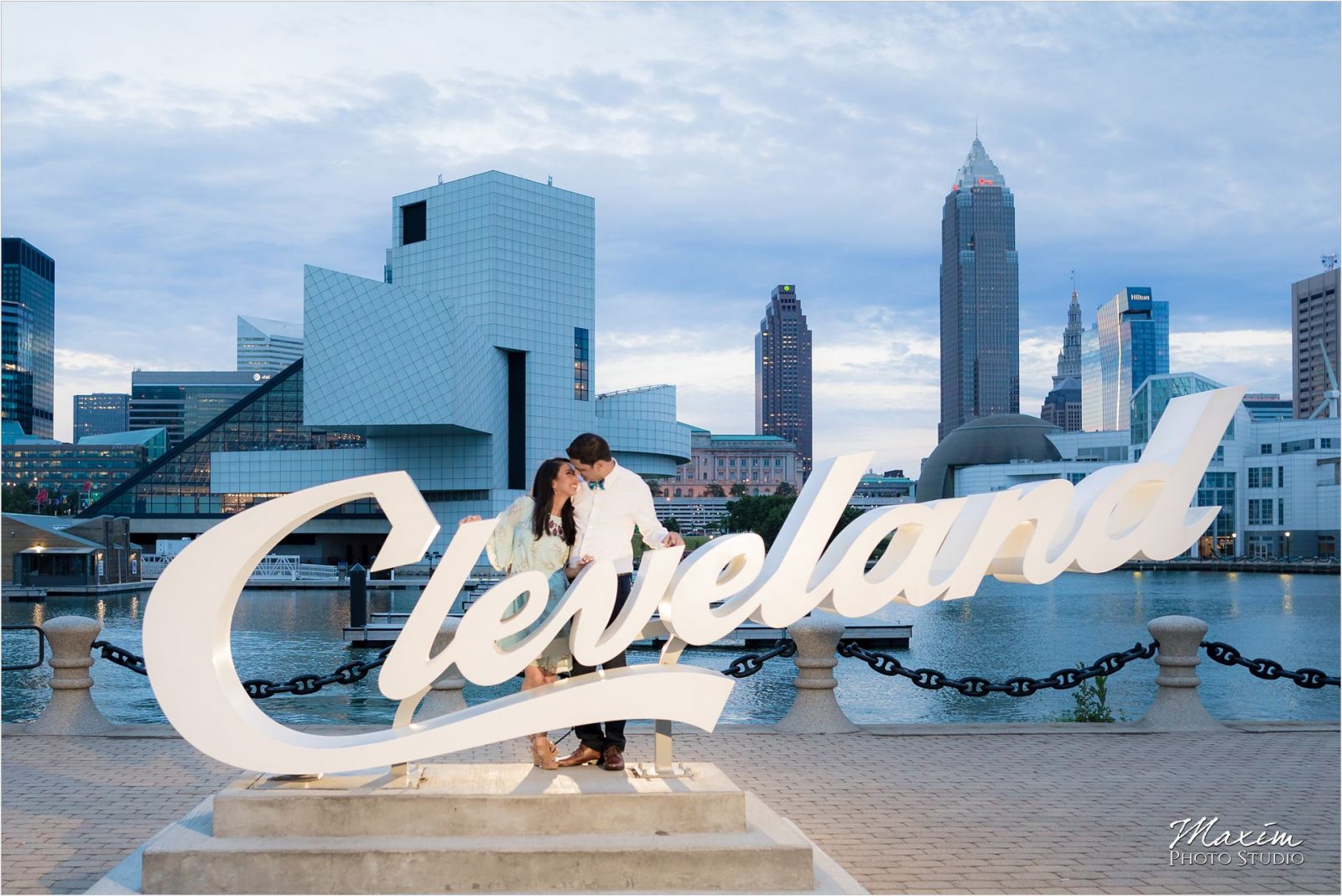 Downtown Cleveland Indian Engagement