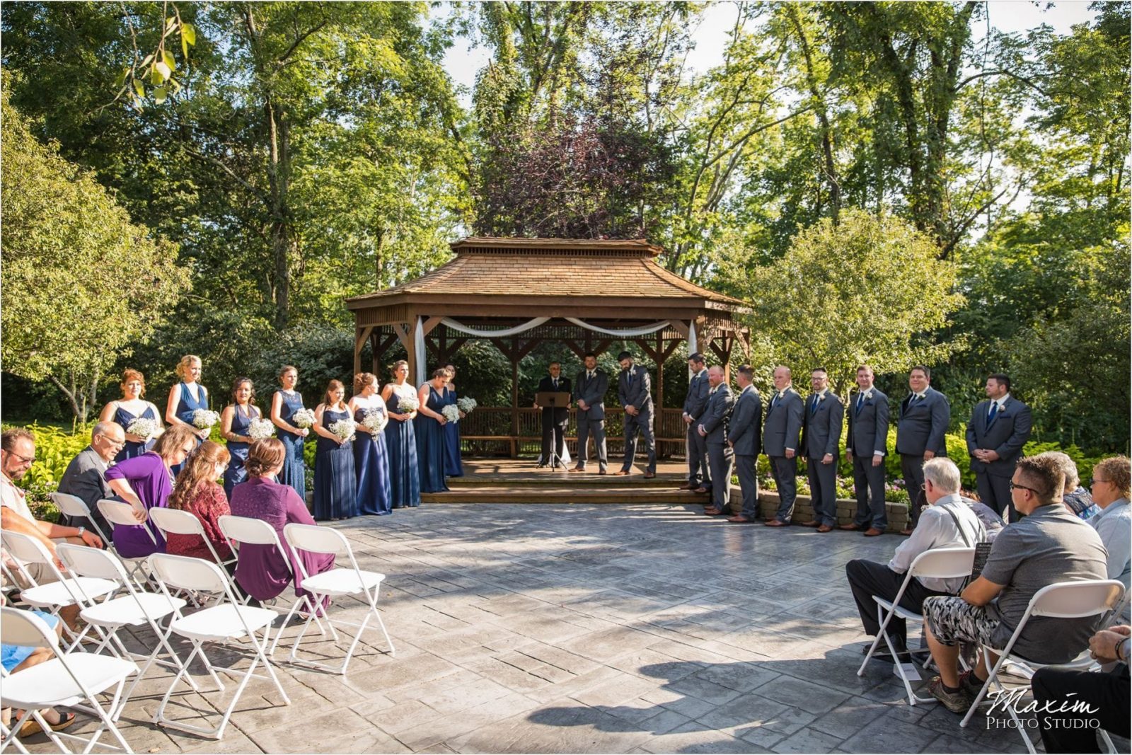 Pattison Park Lodge Wedding Ceremony