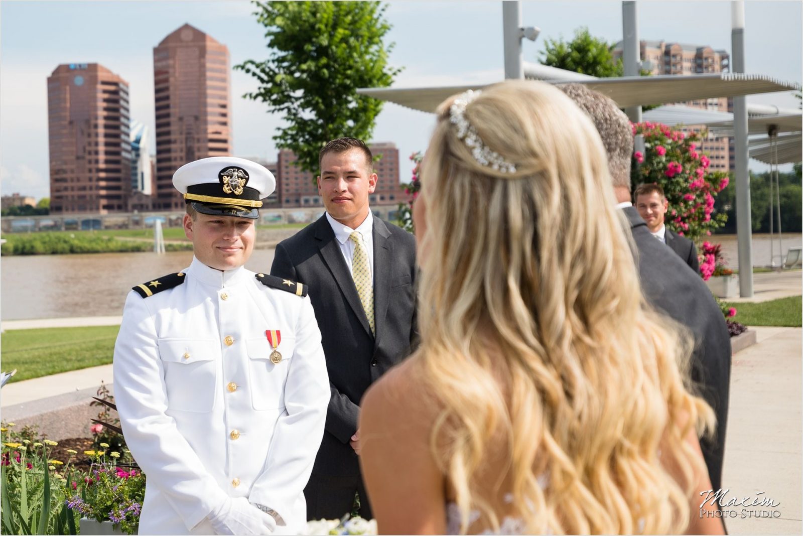 Anderson Pavilion Cincinnati Wedding Photographer Ceremony