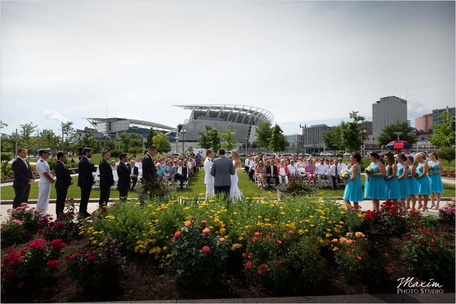 Anderson Pavilion Cincinnati Wedding Photographer Ceremony