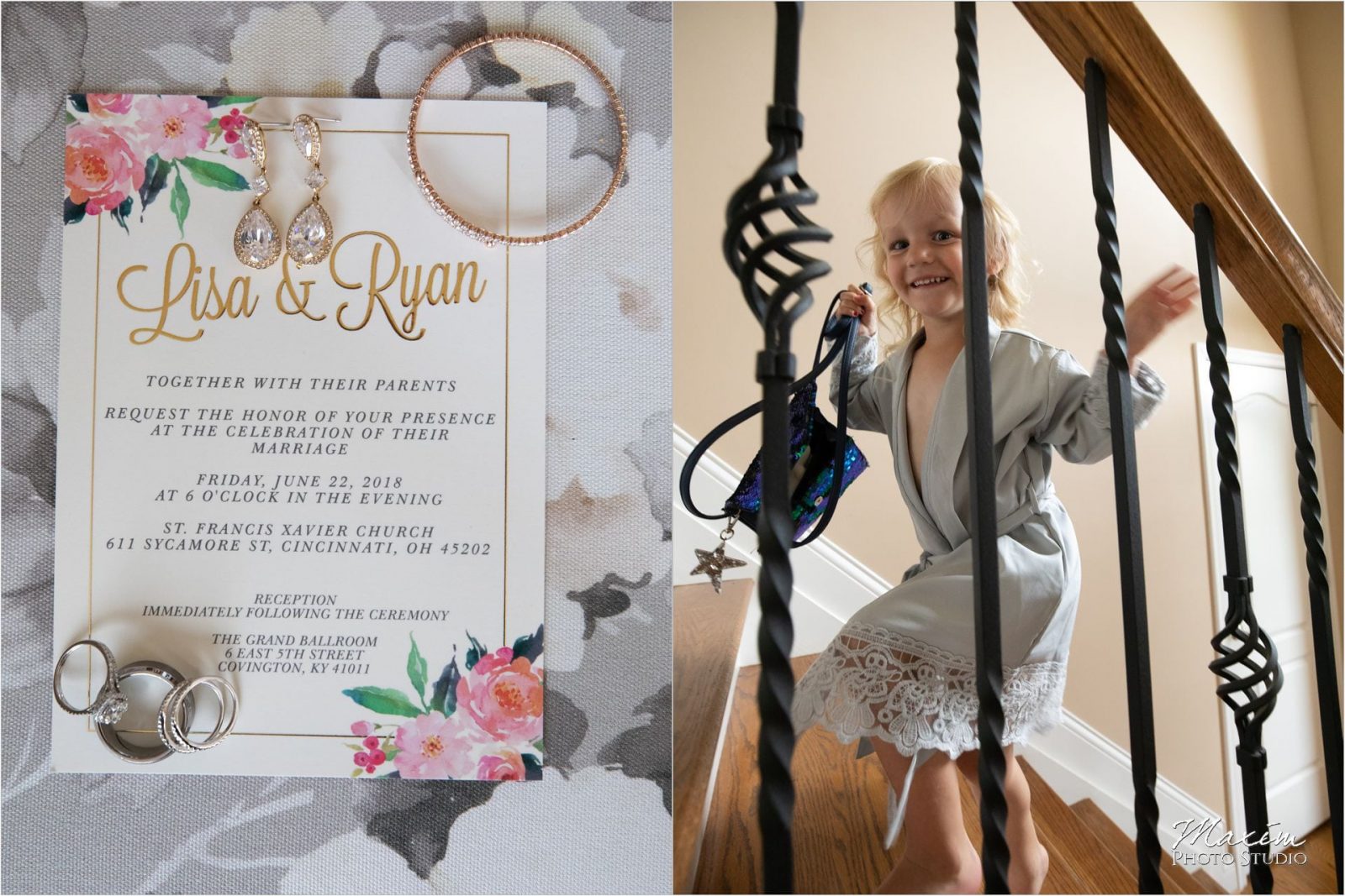 St. Xavier Church Cincinnati Wedding Photography