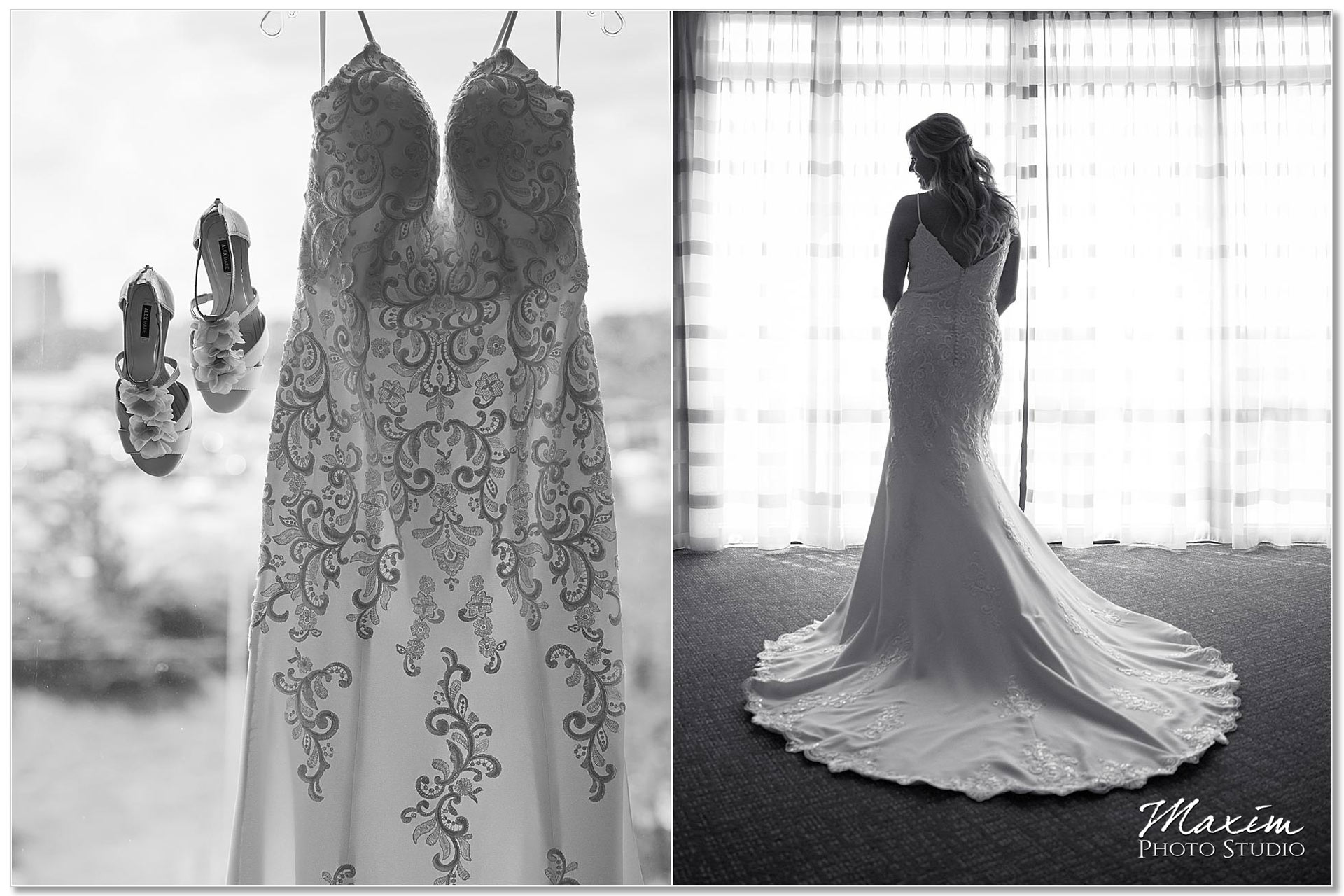 Amara Bridal Boutique Wedding Dress, Rookwood Marriott Bride preparations