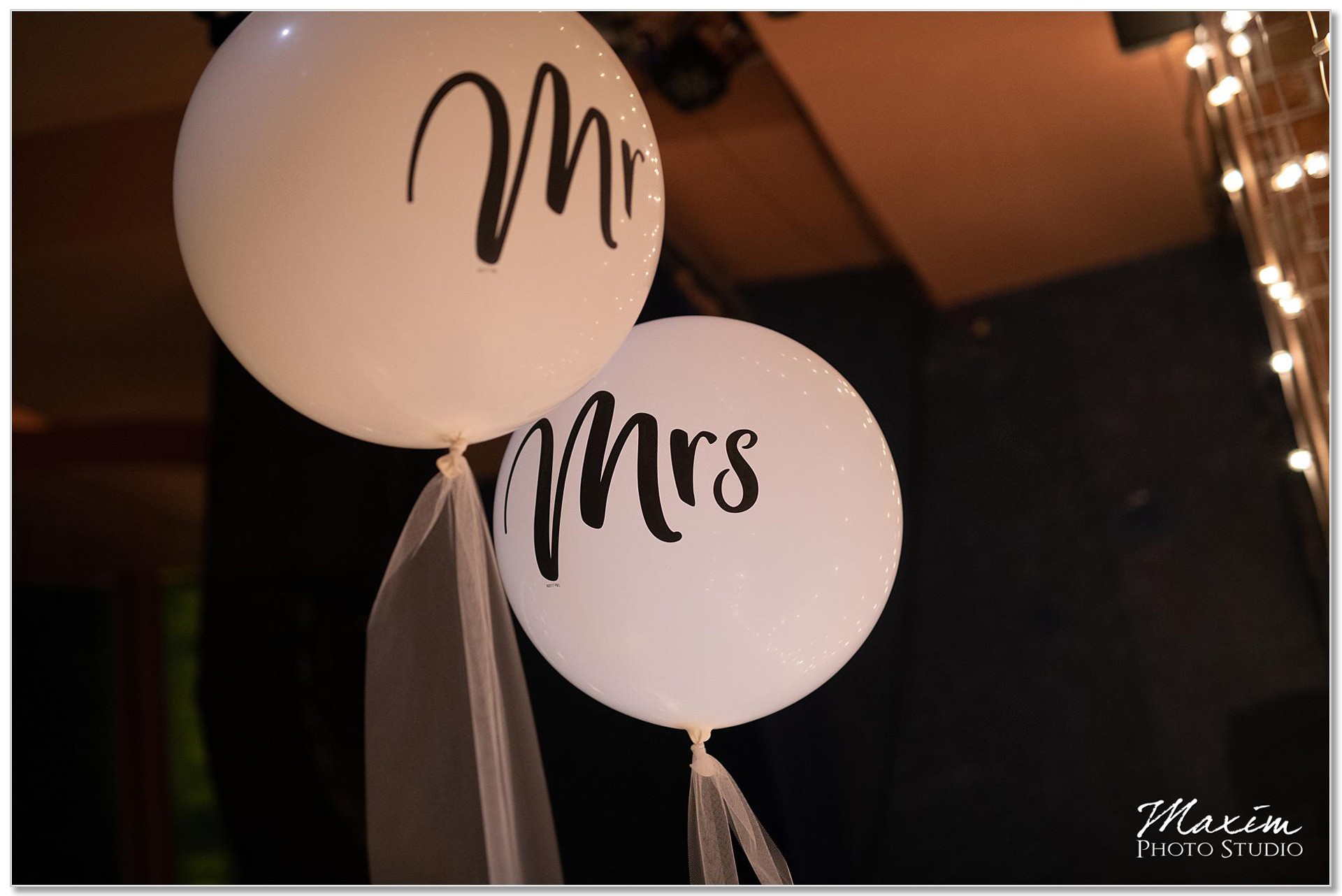 20th Century Theater Wedding Reception