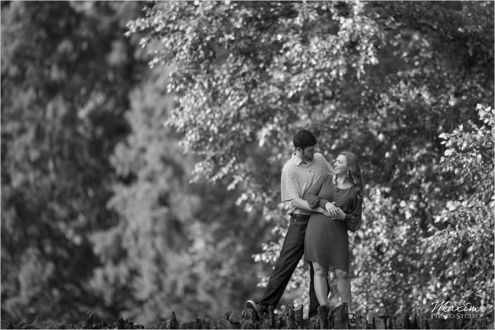 Cincinnati Wedding Photographers Spring Grove Cemetery Engagement