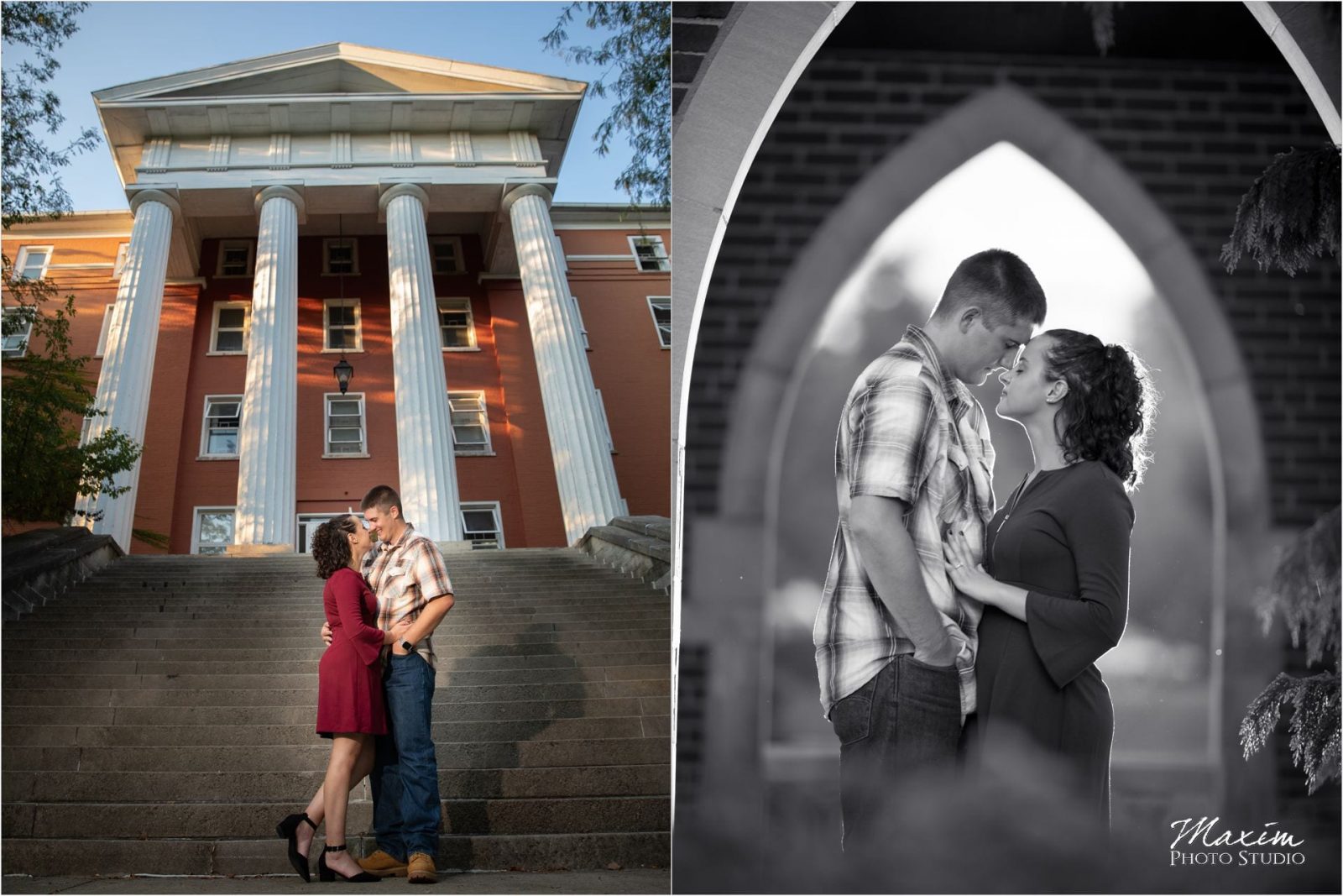 Wittenberg University Engagement - Maxim Photo Studio