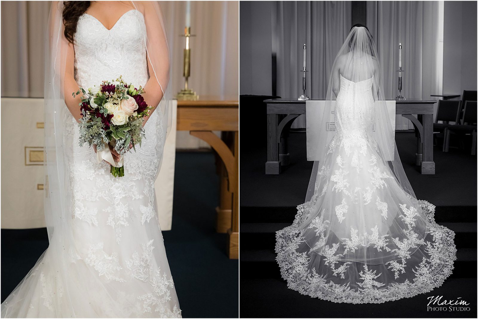 Faith Community UMC, West Chester Ohio Wedding, Bride Eddy K wedding dress