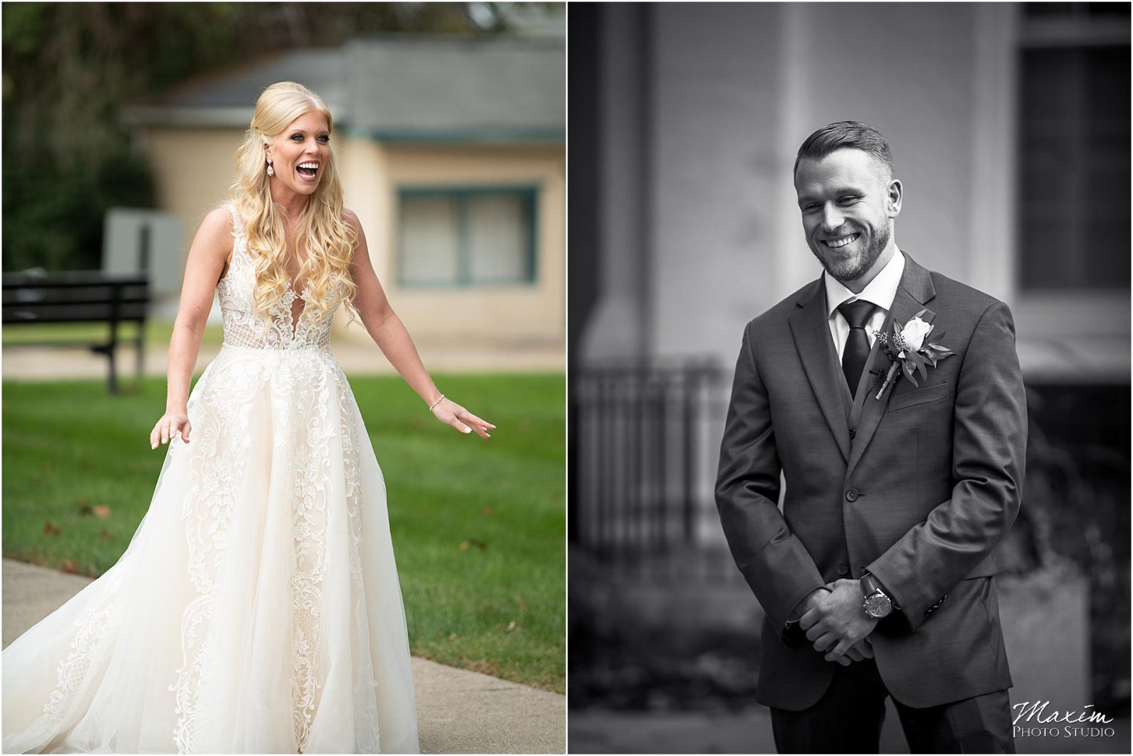 Kentucky Wedding Photographers, Groom Bride First Look pictures
