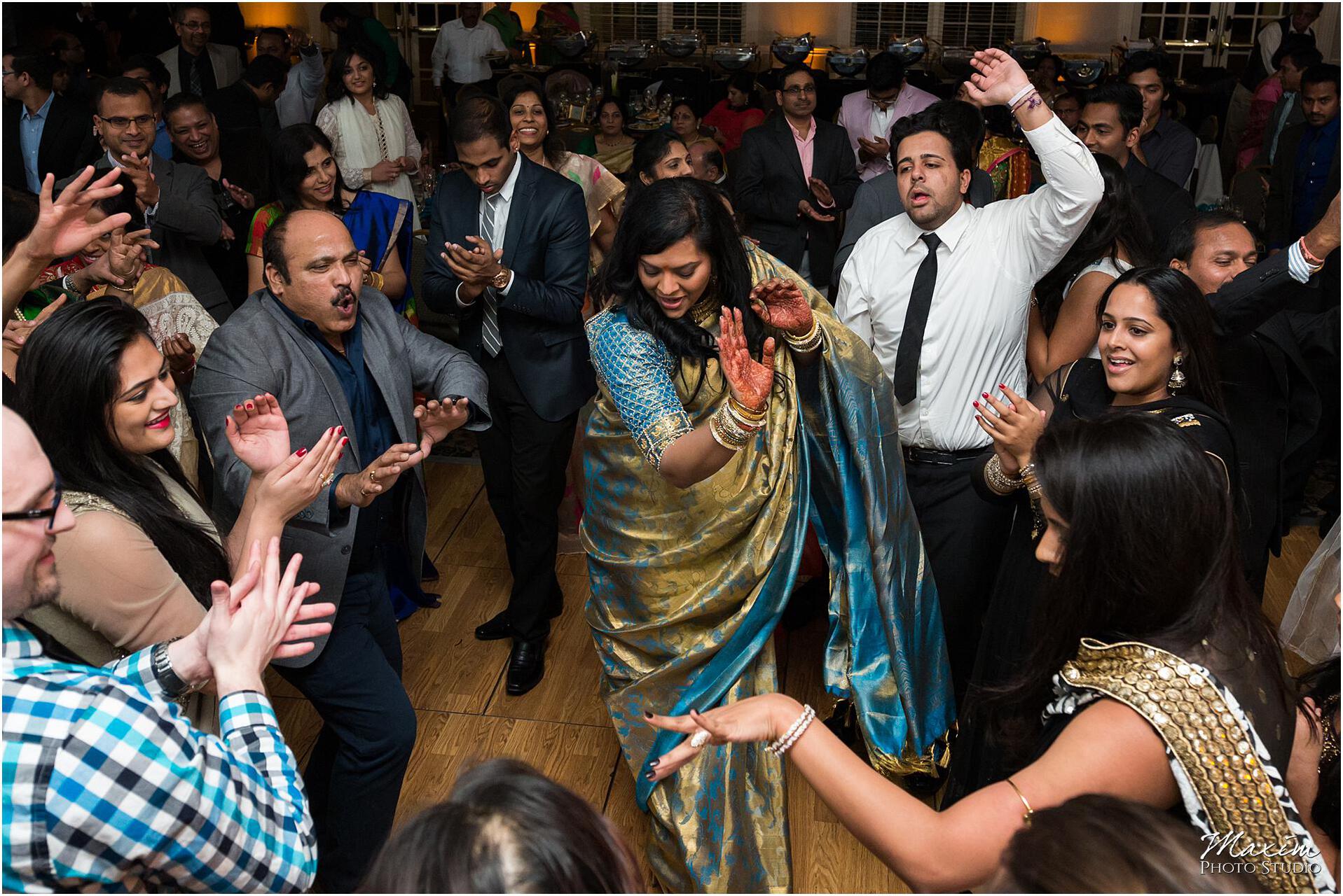 Manor House Indian Engagement Reception bride dance