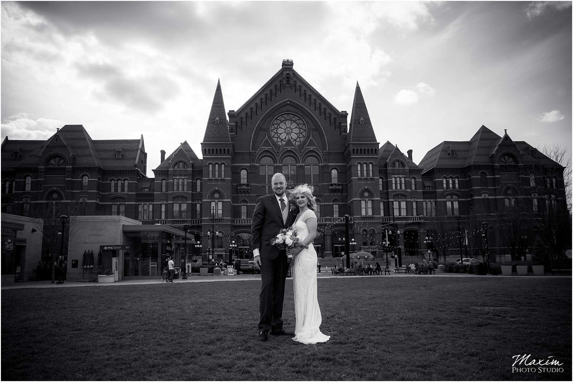 Washington Park Cincinnati wedding Portraits