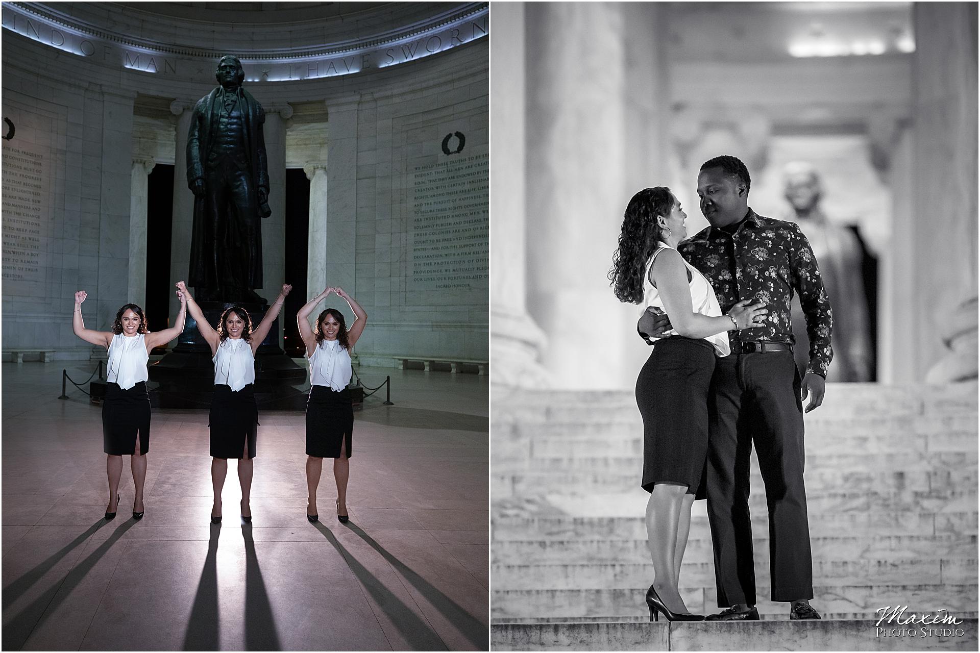 Thomas Jefferson Memorial Engagement