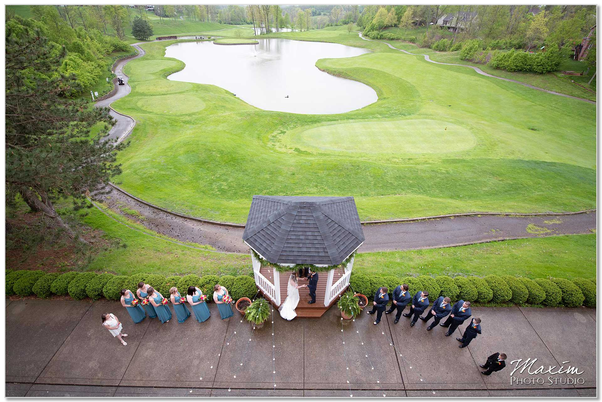 Wedding Ceremony Pebble Creek Golf Club Cincinnati