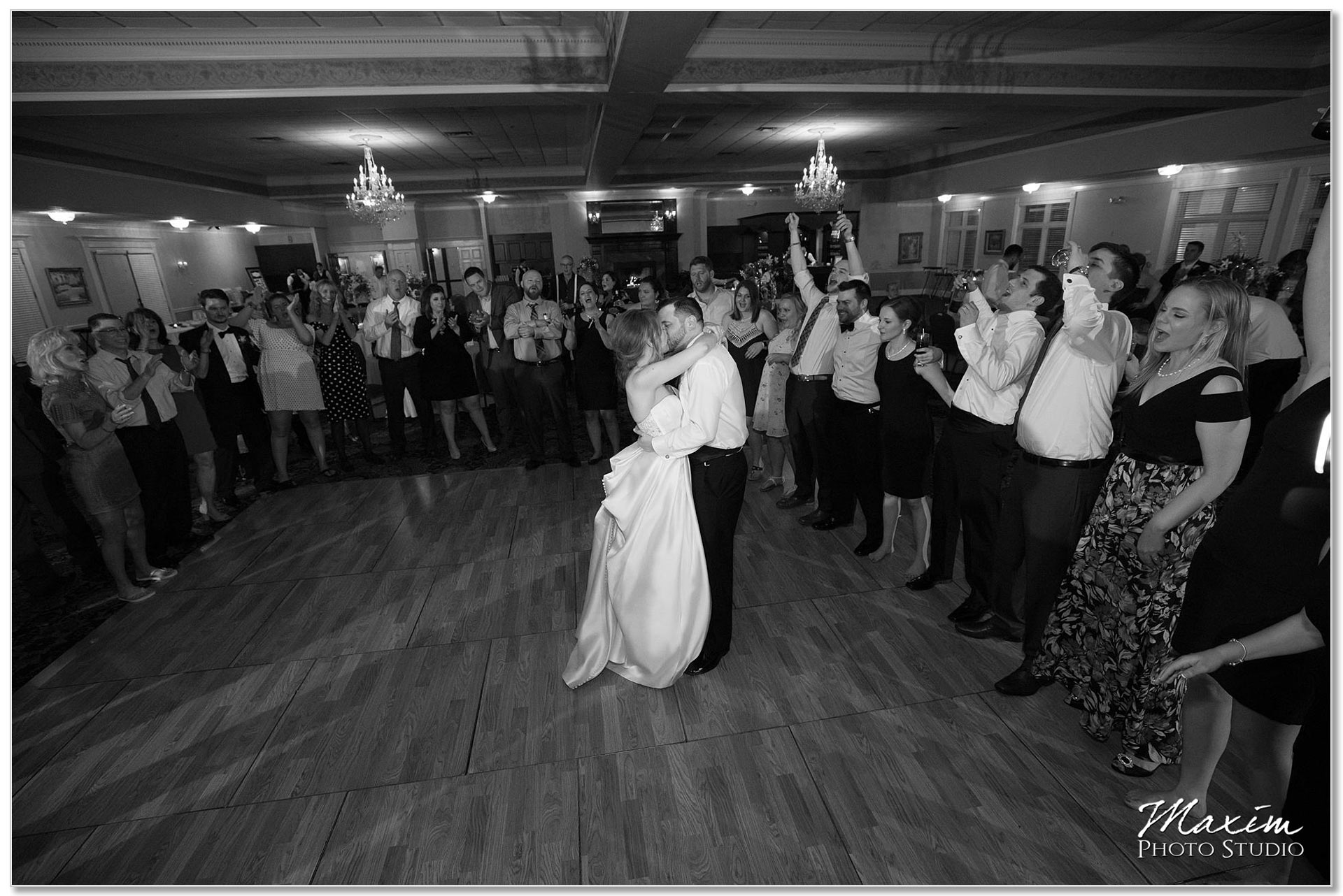 Jacqueline and Chris' last dance Manor House Ohio Wedding