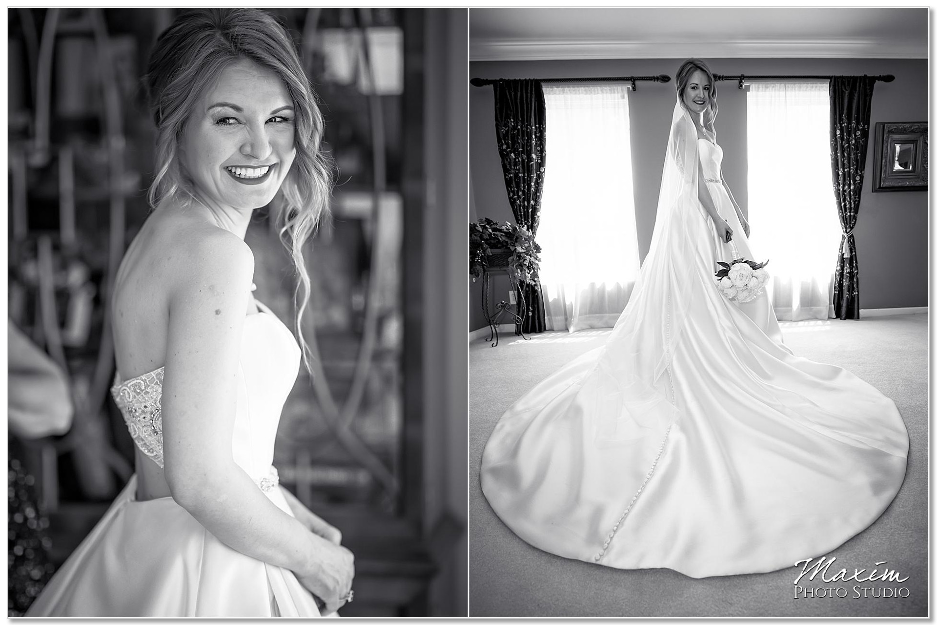 Blush Bridal Ohio wedding dress
