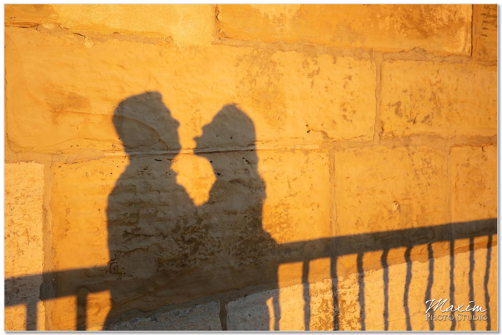 Fun engagement at Roebling Bridge