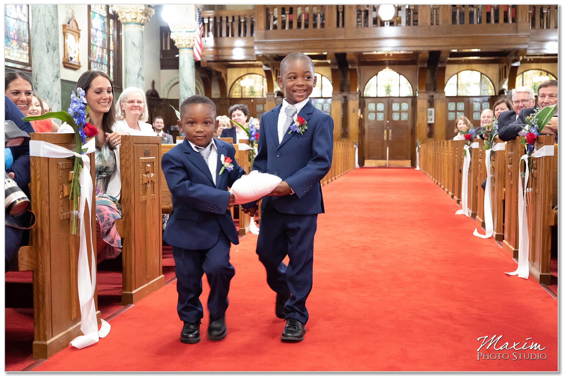 St. Joseph Catholic Church Ceremony Ring bearers