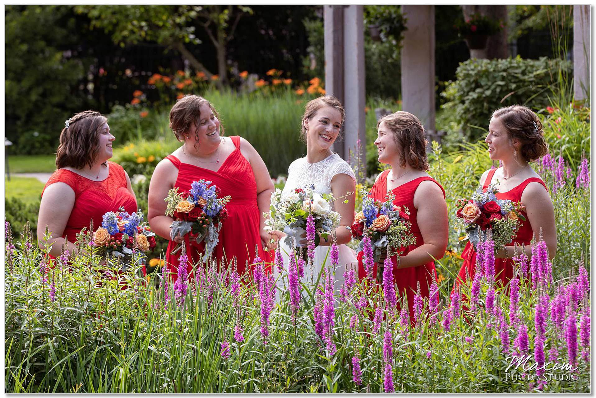 Bridesmaids Smith Gardens Oakwood Ohio