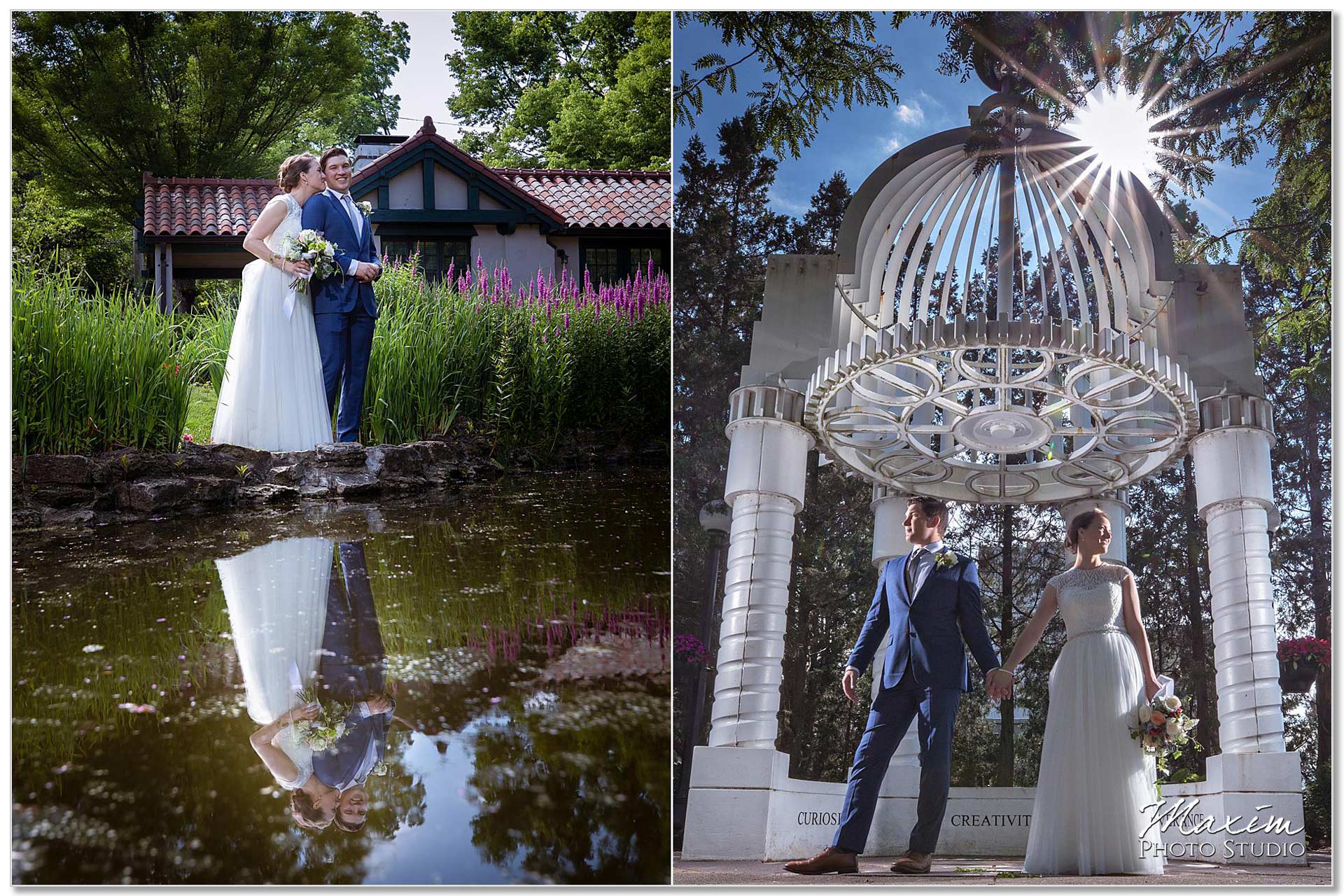 Bride Groom Smith Gardens Riverscape Metro Park