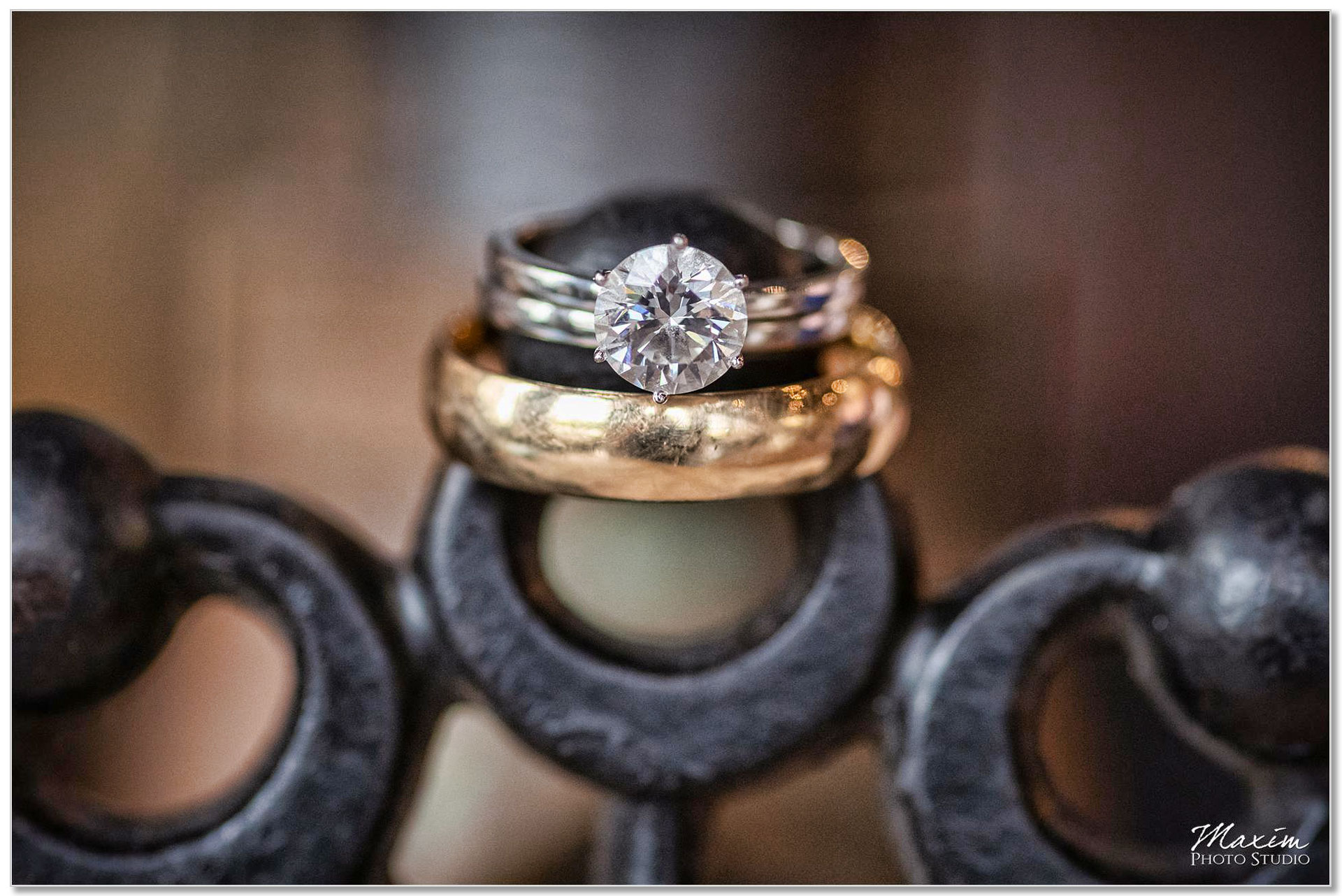 The Steam Plant Dayton Ohio wedding ring