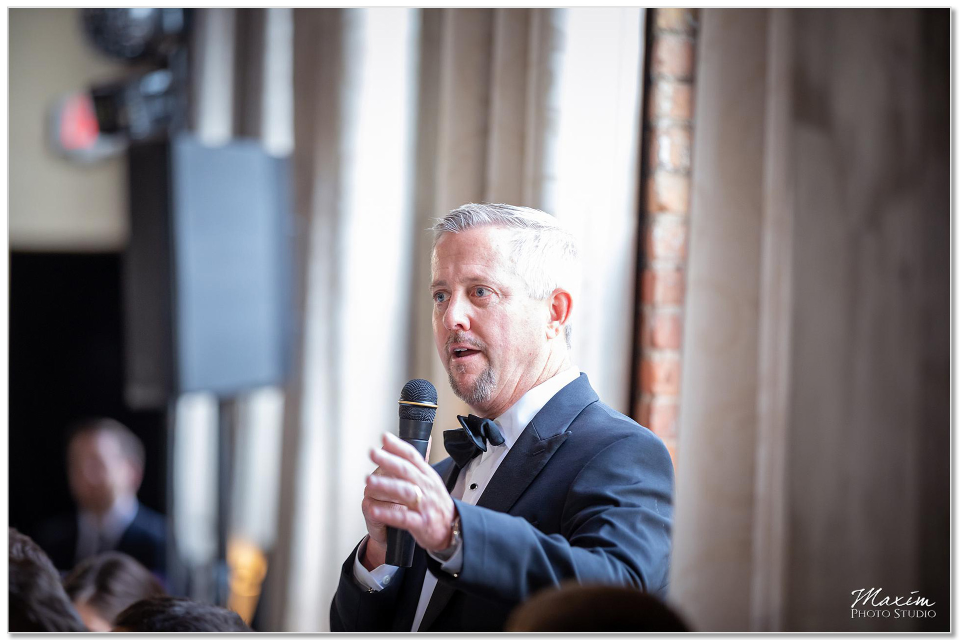Steam Plant Wedding reception toasts