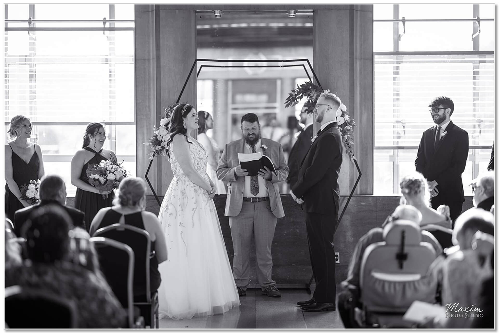 Cincinnati Museum Center Wedding Ceremony