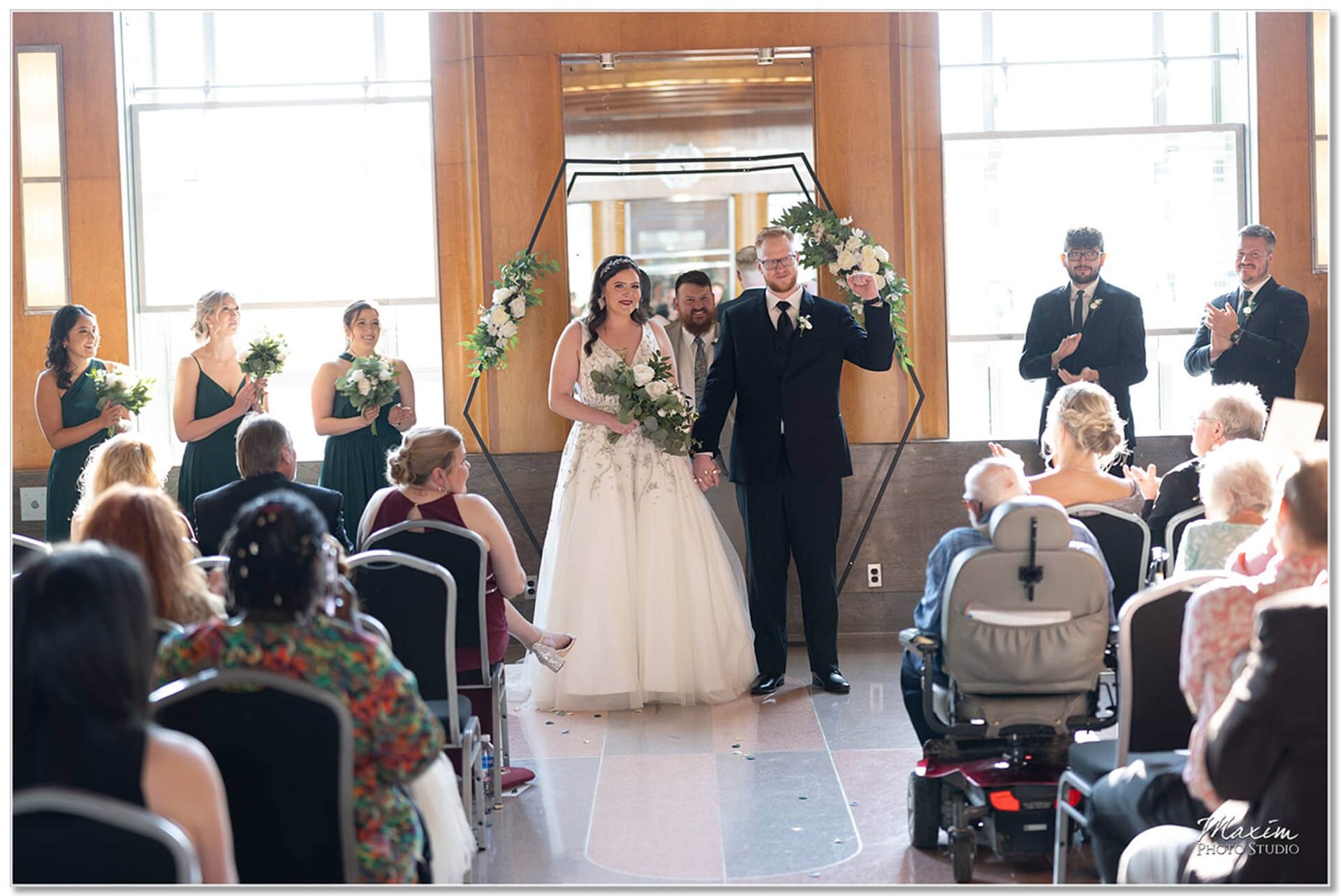 Wedding Ceremony at Cincinnati Museum Center