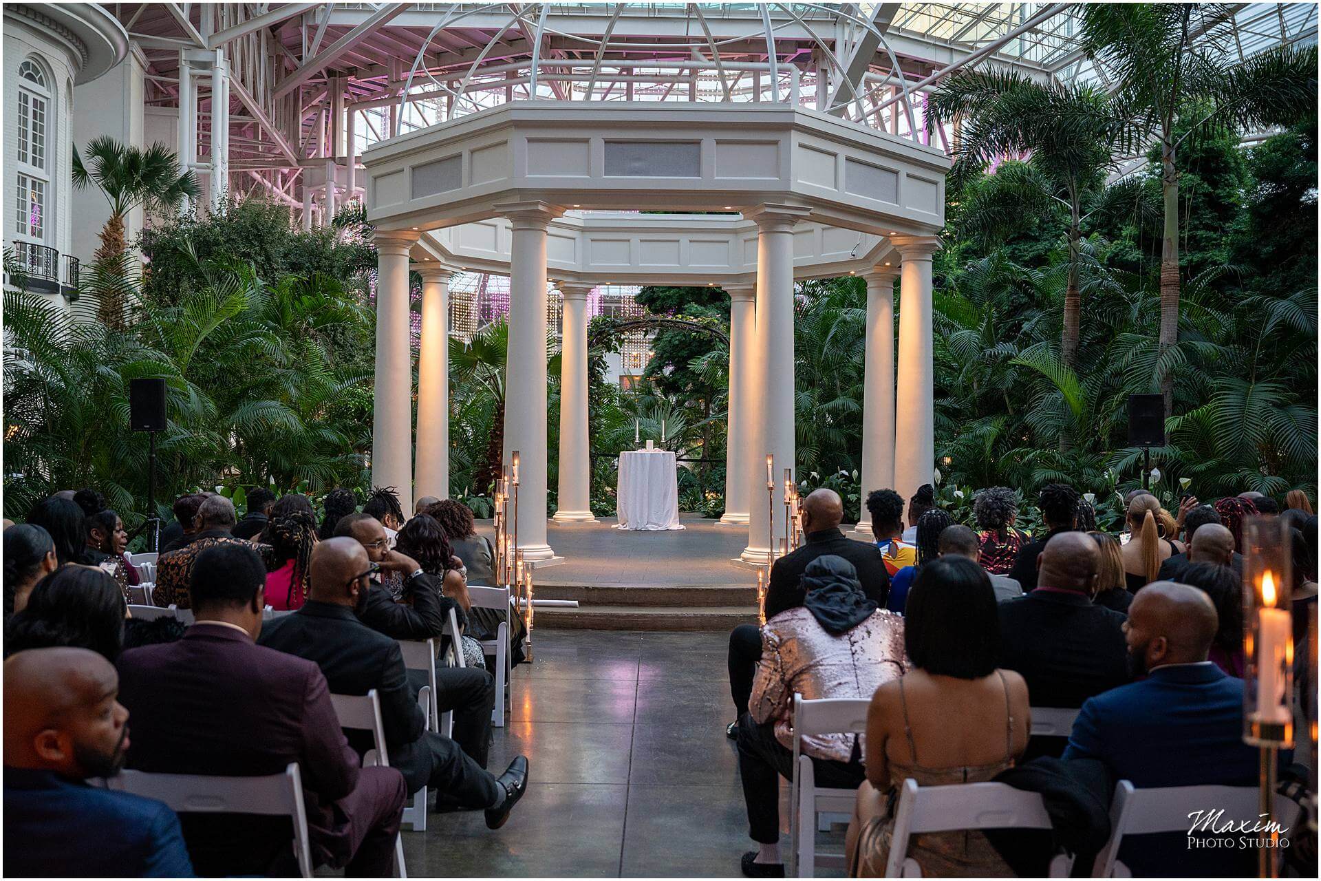 Delta Pavilion Opryland Wedding Ceremony