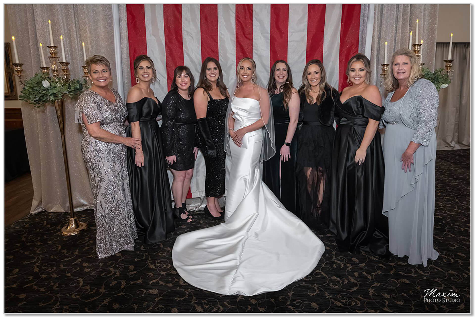 The Windamere wedding bridesmaids