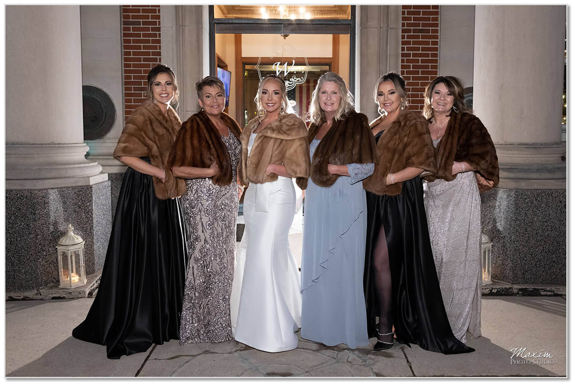 The Windamere wedding bridesmaids shawls