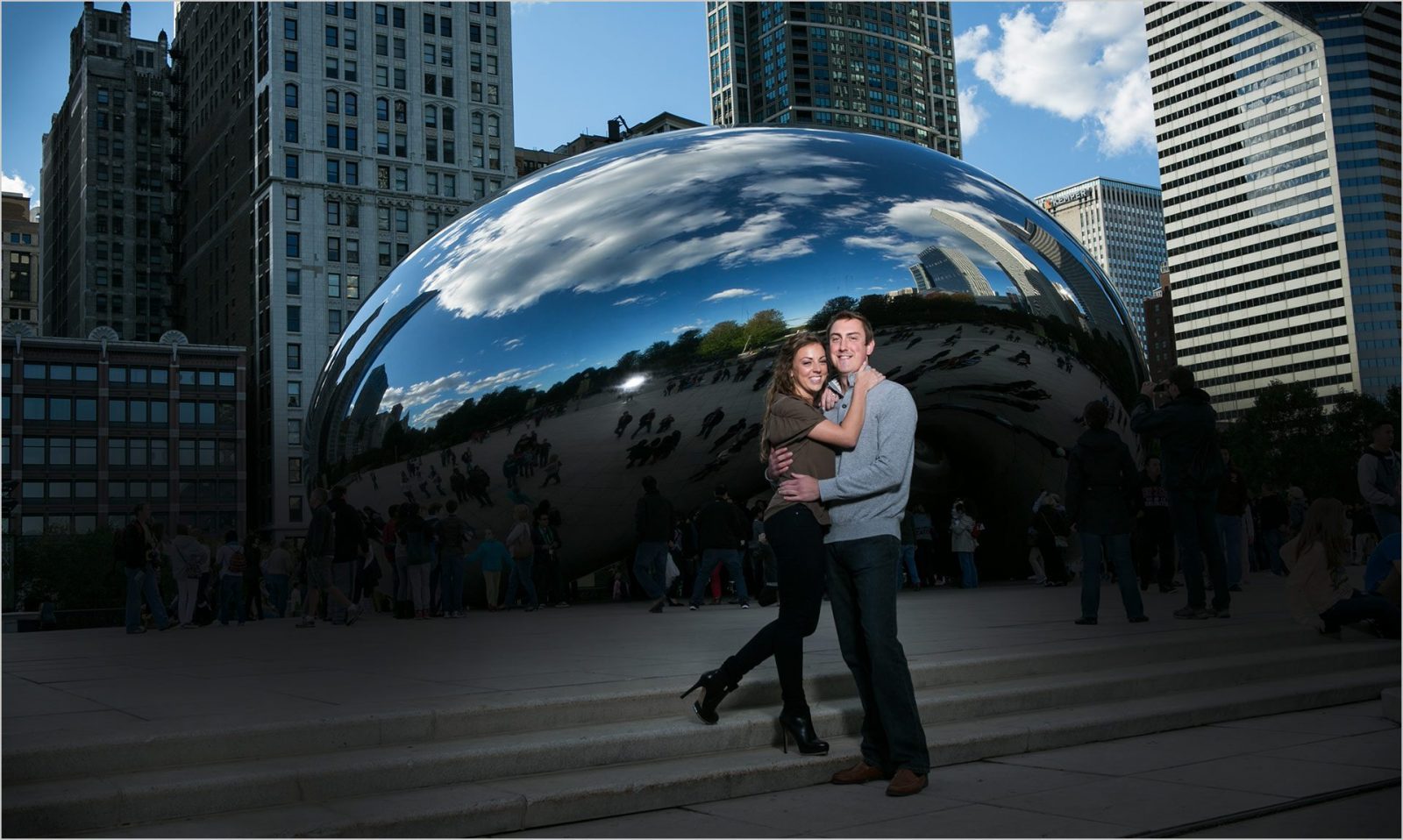 Chicago Destination wedding engagement