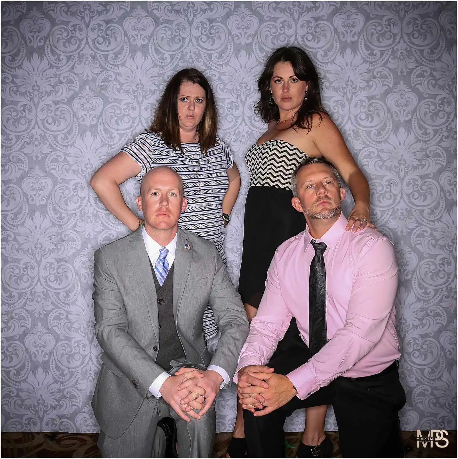 Country Club of the North wedding reception Photo Booth