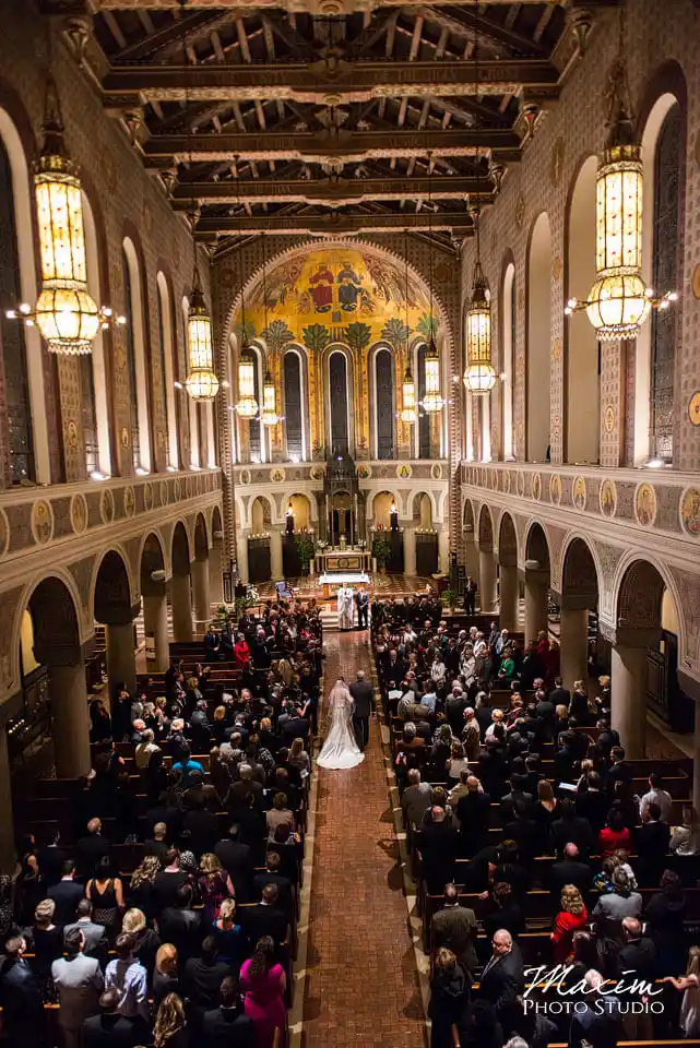 St. Monica St. George Cincinnati Wedding Ceremony