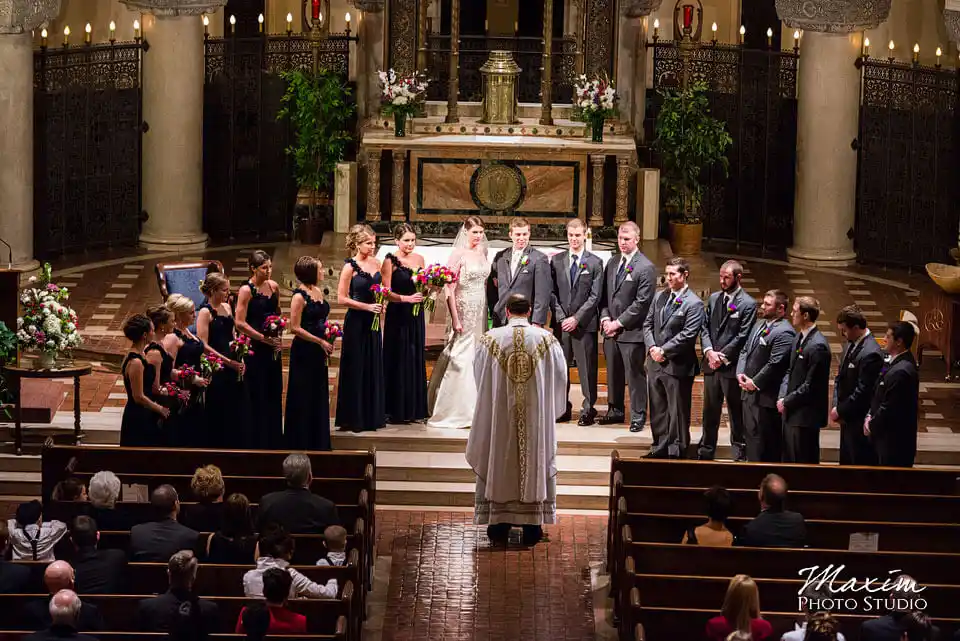 St. Monica St. George Cincinnati Wedding Ceremony