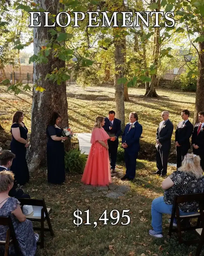 Elopements Pricing Collections for Cincinnati Wedding Photography