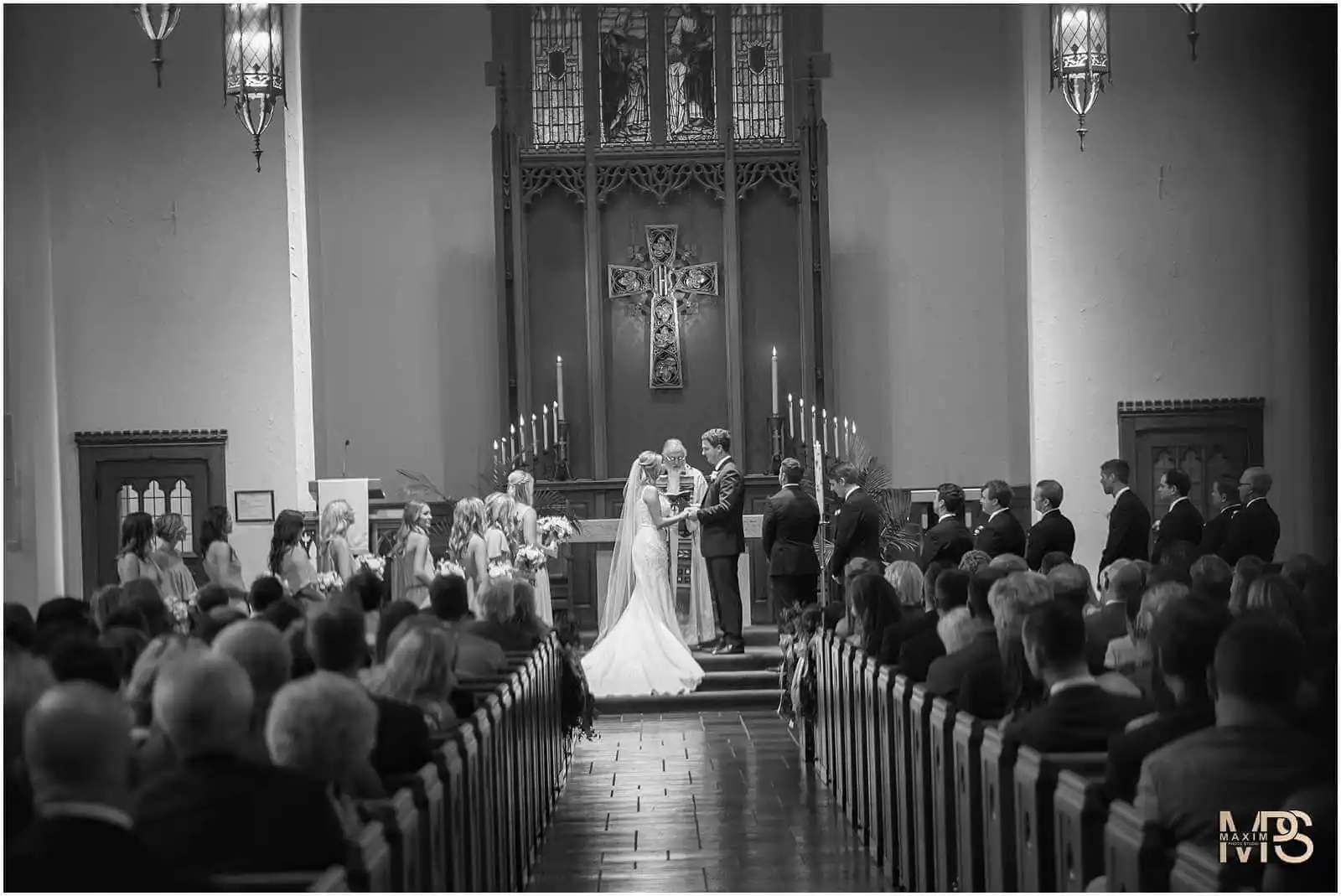 Elegant Cincinnati Knox Presbyterian Church Wedding Ceremony Pt