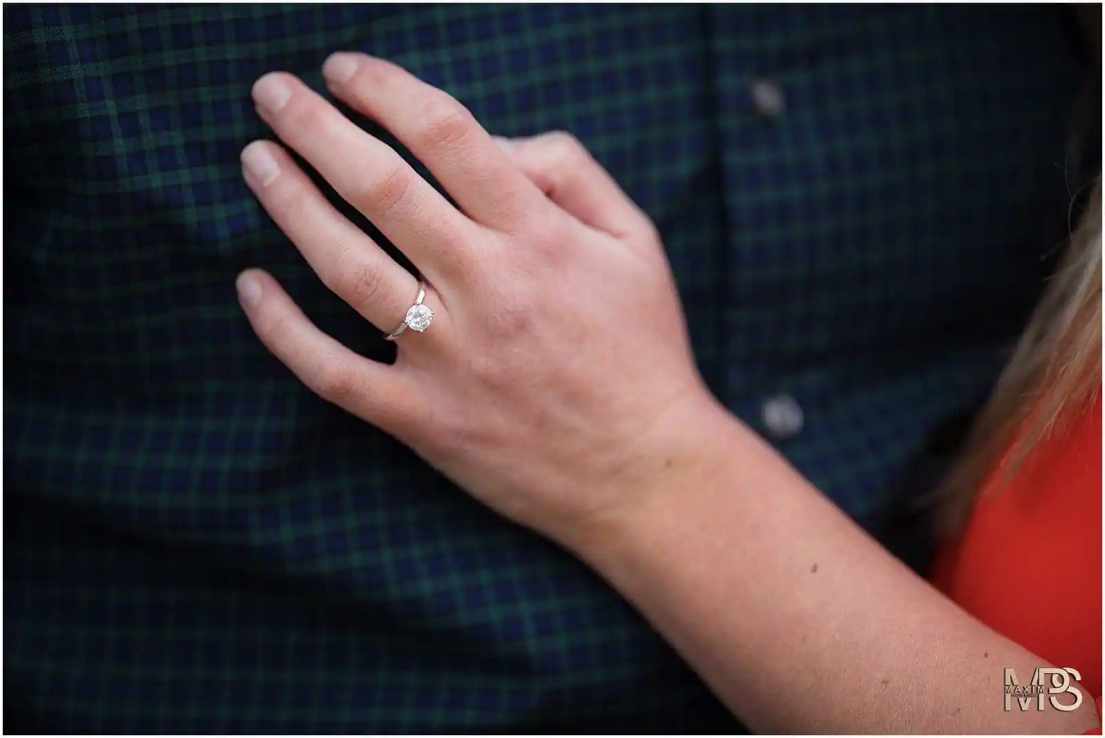 Engagement Ring Hand Showcase Ault Park Cincinnati Pt