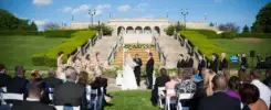 Ault Park Pavilion Wedding Ceremony