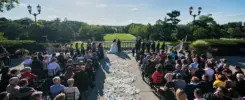 Ault Park Cincinnati Wedding Ceremony
